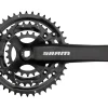 SRAM S-600 Crankset (Black) (3 x 8 Speed) (175mm) (42/32/22T) (Square-Taper)