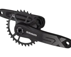 SRAM SX Eagle DUB Crankset (Black) (w/ X-Sync 2 DM Steel Chainring) (165mm) (32T) (1 x 11/12 Speed)
