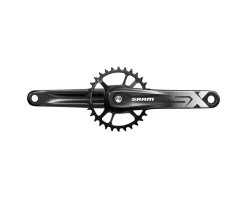 SRAM SX Eagle Powerspline Crankset (Black) (w/ X-Sync 2 DM Steel Chainring) (170mm) (32T) (1 x 11/12 Speed)