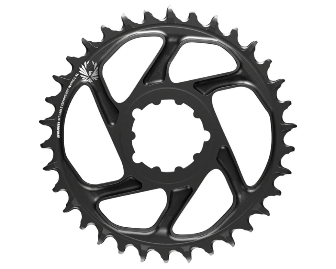 SRAM X-Sync 2 Eagle SL DM Chainring (Black/Grey Logo) (Boost) (3mm Offset) (32T)