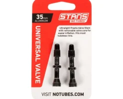 Stan's Alloy Tubeless Valves (Black) (Pair) (35mm)