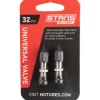Stan's Tubeless Schrader Valve Stem (Silver) (32mm)