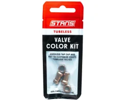 Stan's Tubeless Valve Color Kit (Copper) (Pair)