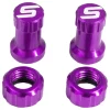 Stan's Tubeless Valve Color Kit (Purple) (Pair)