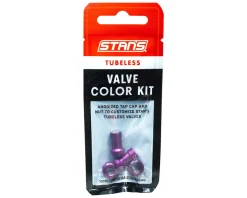 Stan's Tubeless Valve Color Kit (Purple) (Pair)