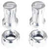 Stan's Tubeless Valve Color Kit (Silver) (Pair)