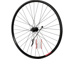 Sta-Tru Quick Release Single Wall Rear Wheel (Black) (Freewheel) (QR x 135mm) (700c)