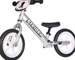 Strider Pro 12" Kids Balance Bike (Silver)
