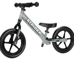 Strider Sport 12" Kids Balance Bike (Matte Grey)