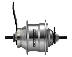 Sturmey Archer Rear Coaster Hub (Silver) (Internal 5 Speed) (13/32" x 135mm) (36H) (Includes Twist Shifter)