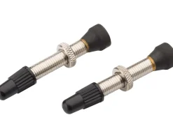 Sun Ringle STR Tubeless Valve Brass (Silver) (Pair) (35mm)