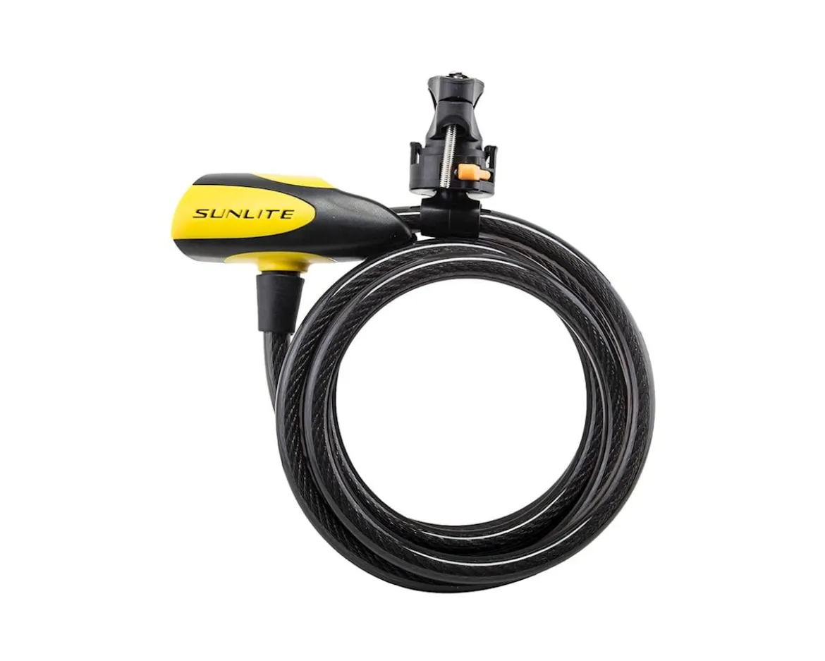Sunlite Defender D1 Keyed Cable Lock (6' x 8mm)
