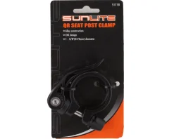 Sunlite Quick Release Alloy Seatpost Clamp (Black) (34.9mm)