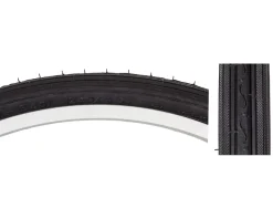 Sunlite Recreational Road Tire (Black) (24") (1-3/8") (540 ISO) (Wire)