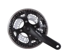 Sunrace FCM300 Crankset (Black) (3 x 7/8 Speed) (175mm) (48/38/28T)