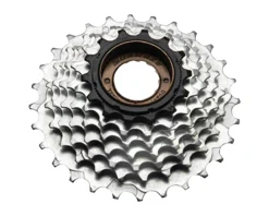 Sunrace M2A Freewheels (Black/Zinc) (5 Speed) (14-28T) (Shimano Compatible)