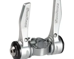 Sunrace SLR30 Clamp-On Shifters (Silver) (Pair) (2/3 x 7 Speed) (28.6mm Clamp)