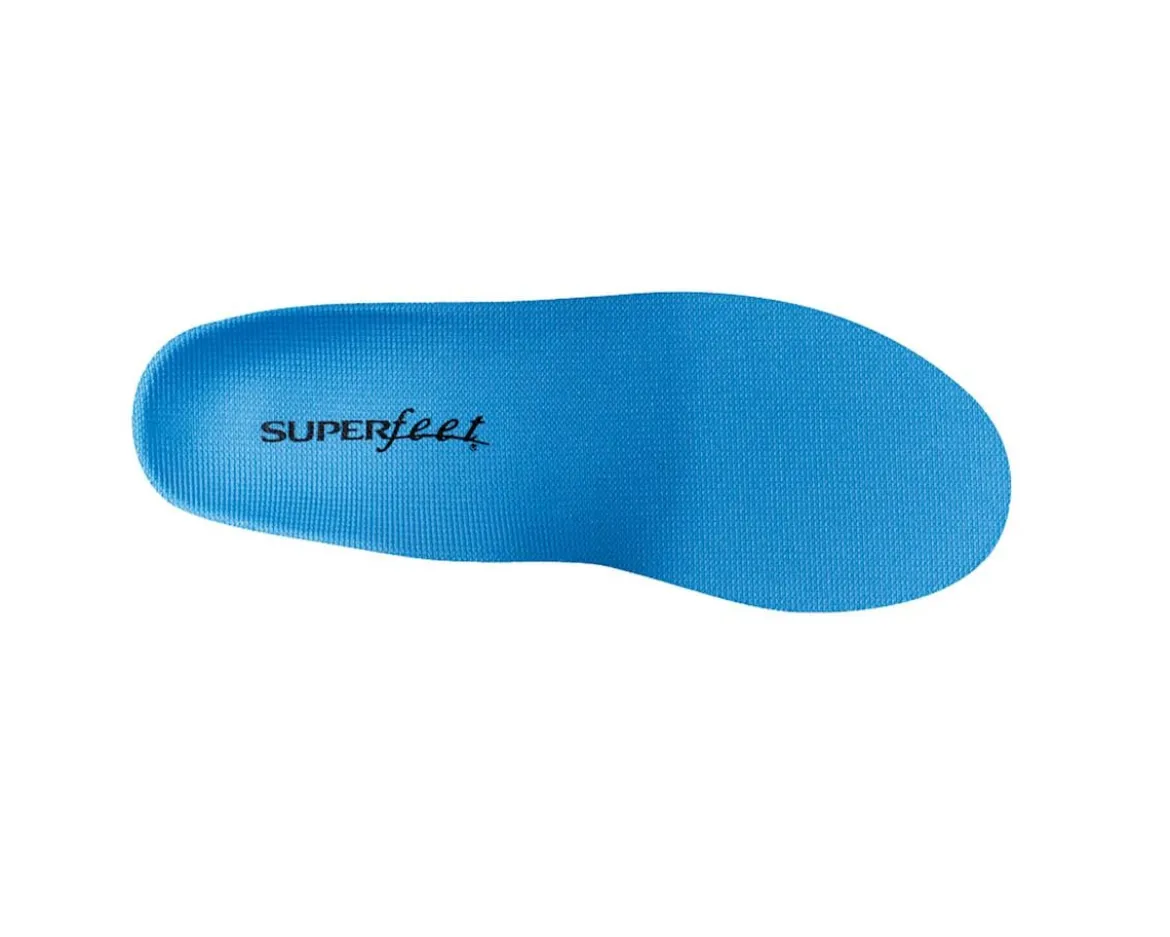 Superfeet All-Purpose Support Medium Arch Insoles (Blue) (37-38.5)