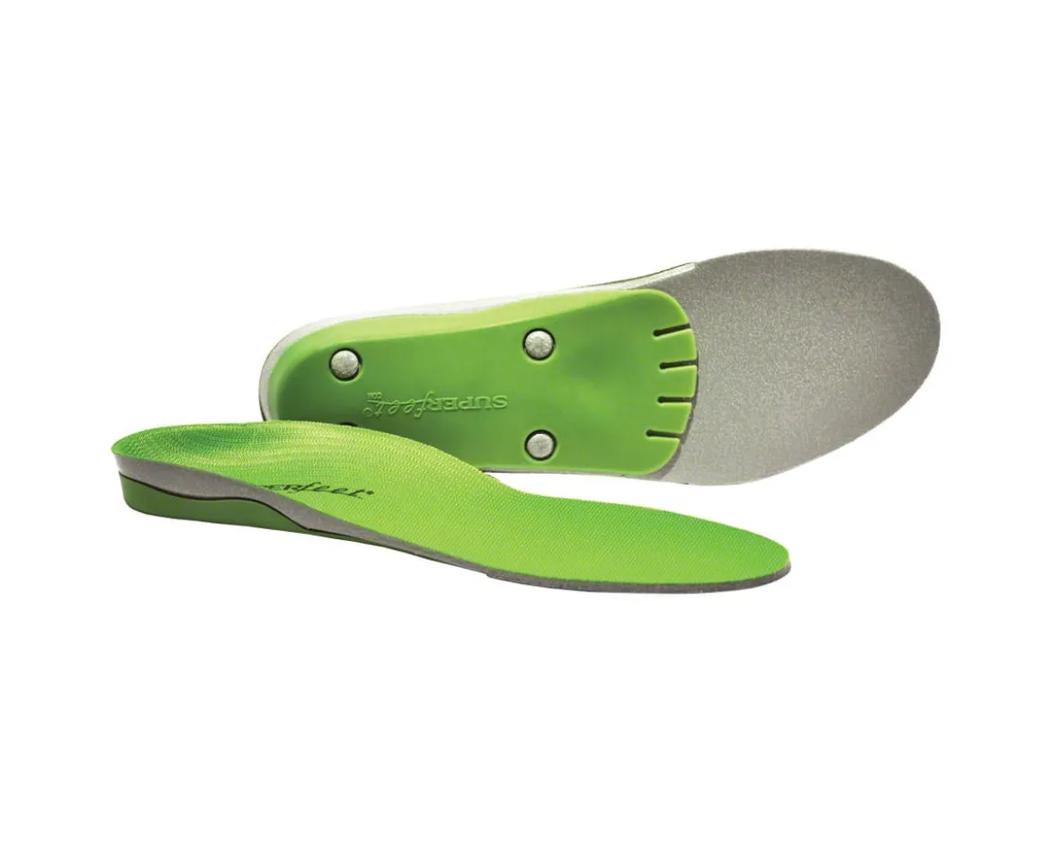 Superfeet All-Purpose Support High Arch Insoles (Green) (37-38.5)