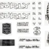 Surly Big Easy Frame Decal Set (White)