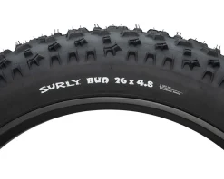 Surly Bud Tubeless Fat Bike Tire (Black) (Front) (26
