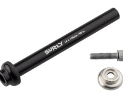 Surly Front Thru-Axle (Black) (112mm) (12 x 100mm) (1.0mm) (Chromoly)