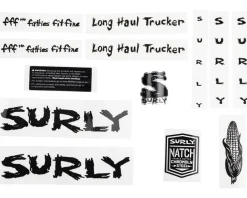Surly LHT Decal Set (Black)