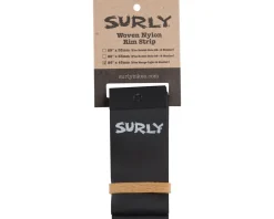 Surly Nylon Rim Strip (Black) (26") (45mm) (For Marge Lite/Rolling Darryl)