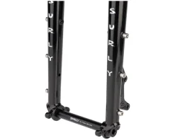 Surly Dinner Fork (Black) (1-1/8" Straight Steerer)