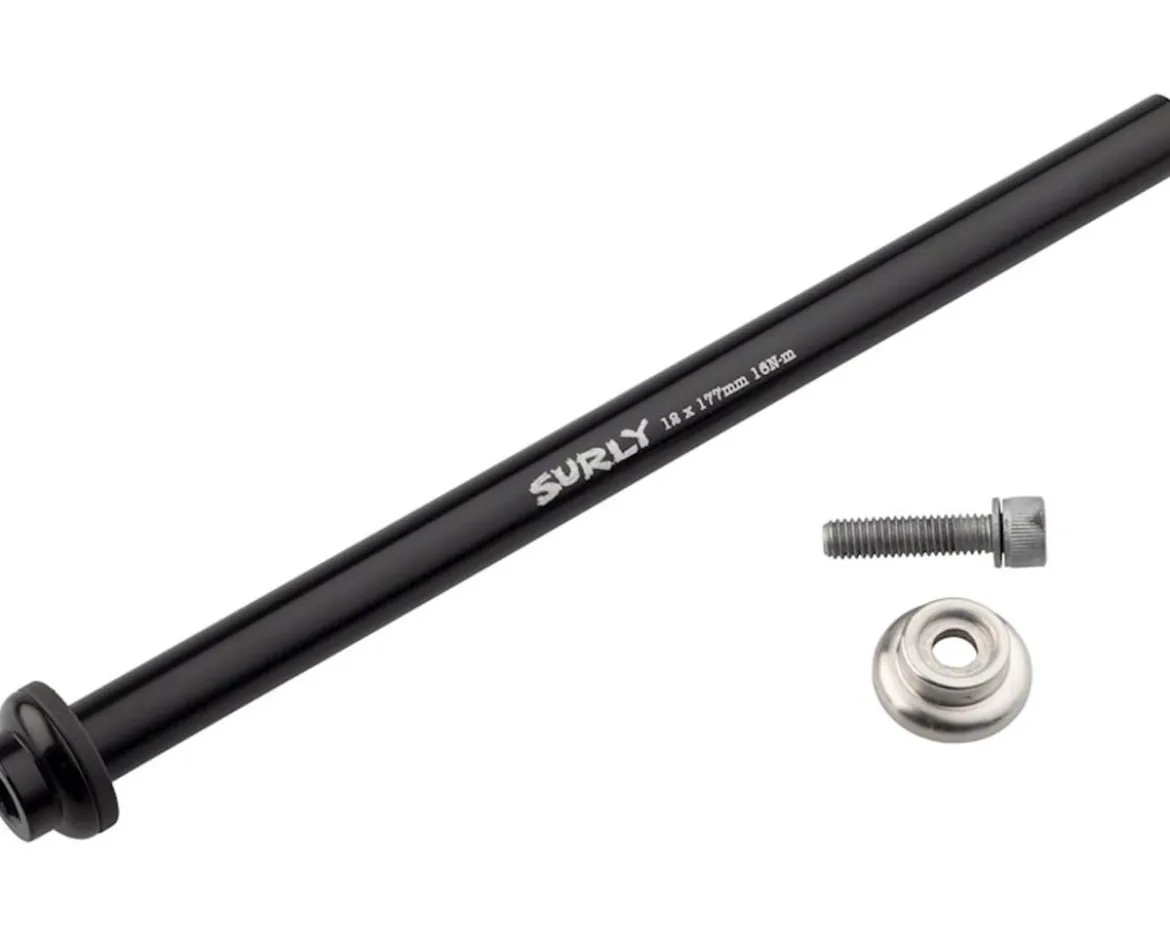 Surly Rear Thru-Axle (Black) (12 x 177mm) (Chromoly)