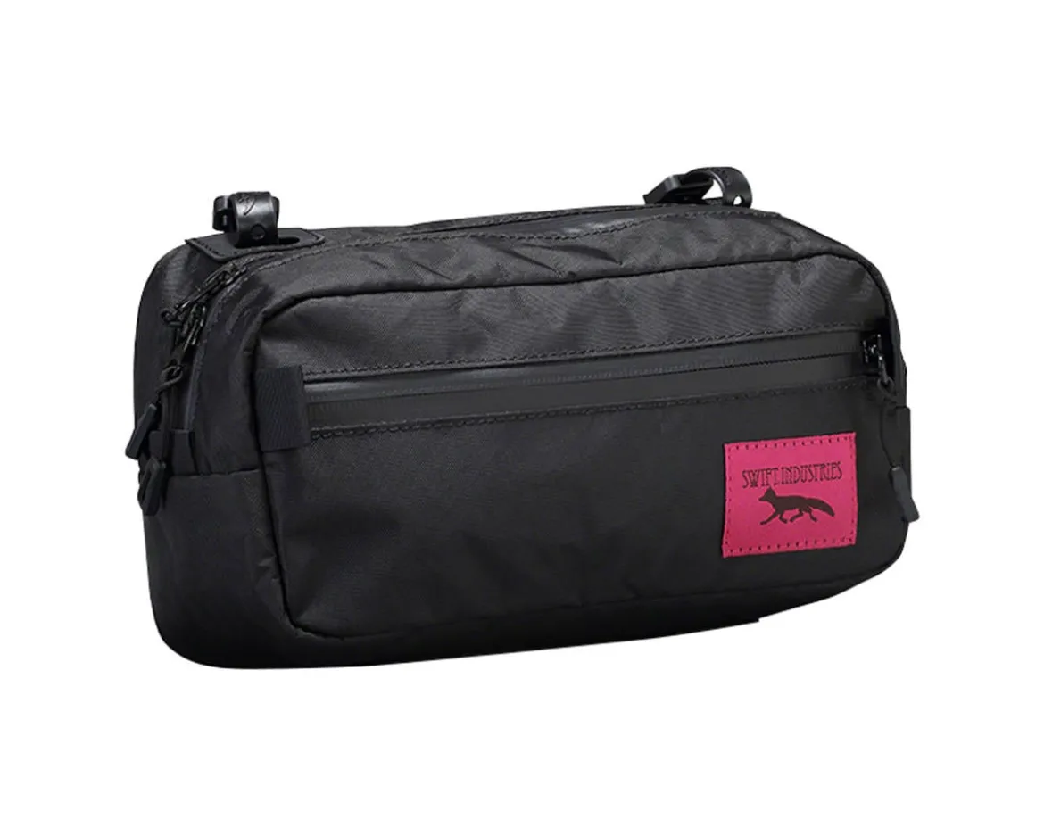 Swift Industries Kestrel Handlebar Bag (Black) (2L)
