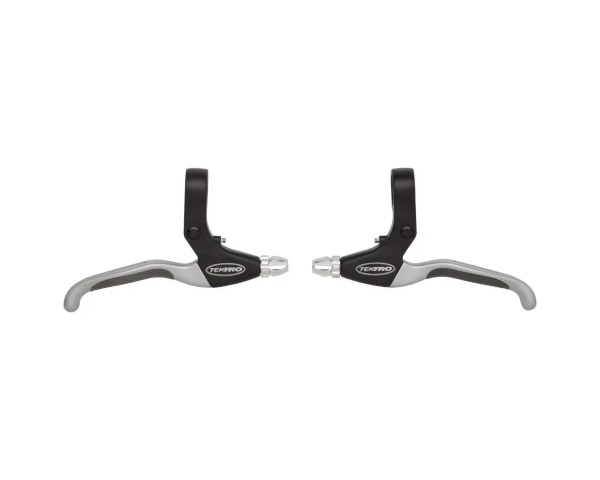 Tektro CL530-RS Brake Levers (Black/Silver) (Pair) (Long-Pull) (For Linear Pull/V-Brakes)