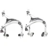 Tektro R559 Long Reach Road Brake Calipers (Silver) (55-73mm) (Pair) (Recessed Nut Mount)