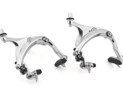 Tektro R559 Long Reach Road Brake Calipers (Silver) (55-73mm) (Pair) (Nutted Mounting Bolts)