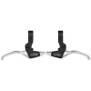 Tektro TS325 Linear Pull Brake Lever Set (Black/Silver)