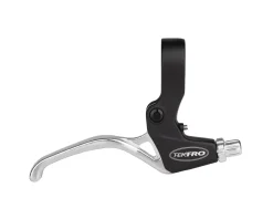 Tektro TS325 Linear Pull Brake Lever Set (Black/Silver)