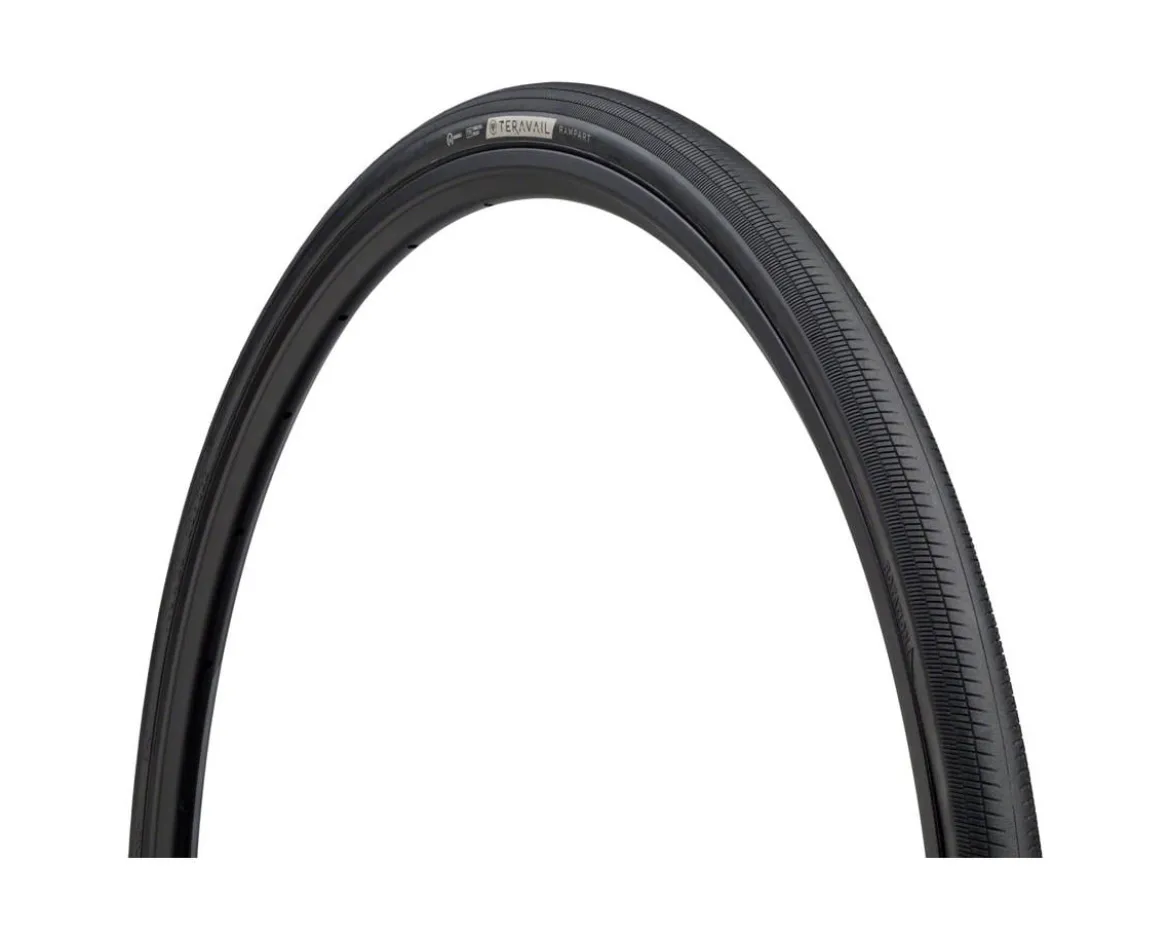 Teravail Rampart Tubeless All Road Tire (Black) (700c) (32mm) (Fast Compound/Durable)