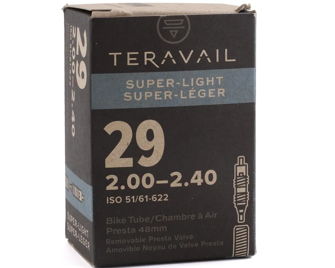 Teravail Superlight 29" Inner Tube (Presta) (2.0 - 2.4") (48mm)