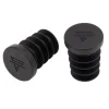 Teravail Rubber Bar End Plugs (Obsidian Black)