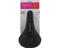Terry Butterfly Galactic+ Women's Saddle (Black Night) (Manganese Rails) (155mm)