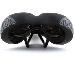 Terry Cite Y Gel Italia Saddle (Black TEX) (Steel Rails) (165mm)