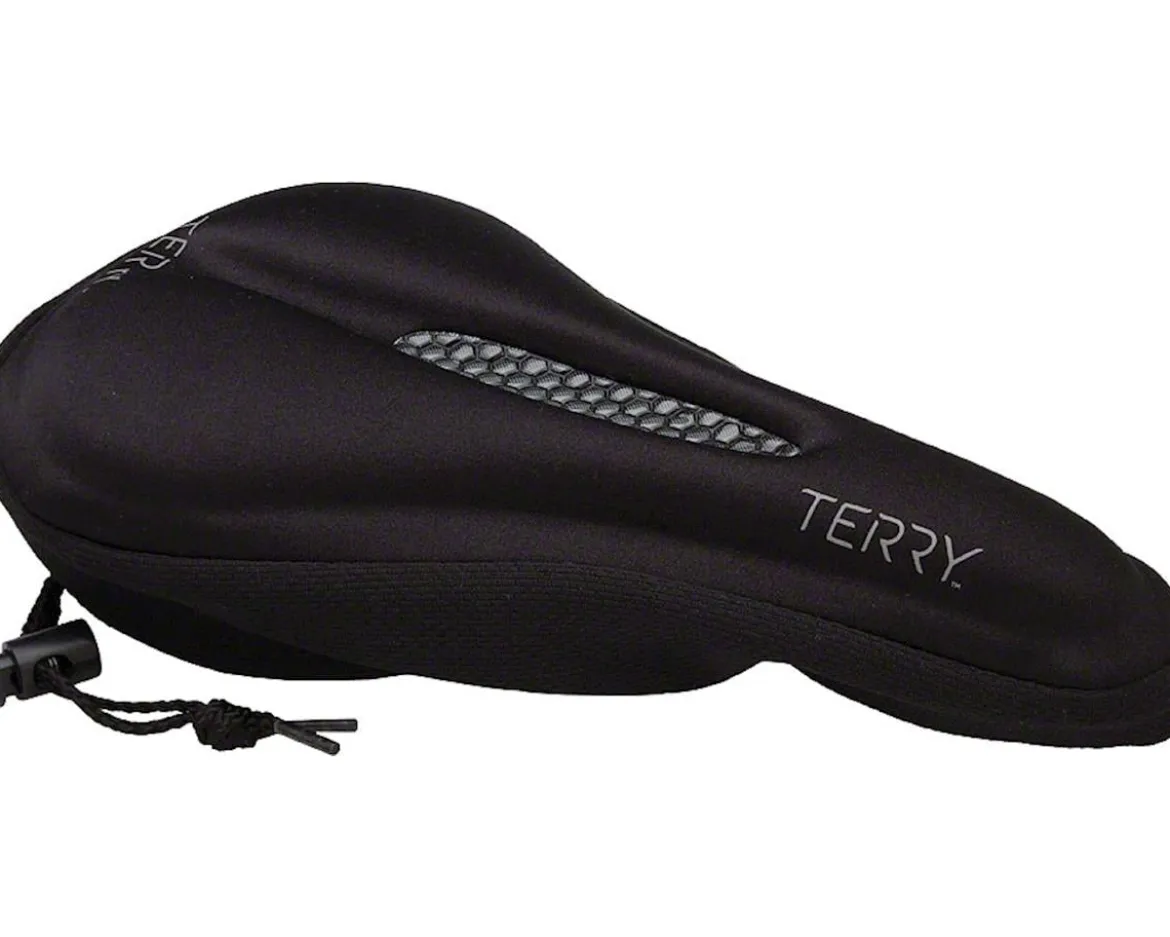 Terry Gel Saddle Cover (Black)