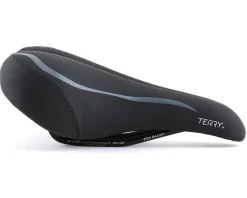 Terry Liberator X Gel Italia Saddle (Black) (Steel Rails) (163mm)