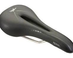 Terry Men's Fly Century Saddle (Black) (Titanium Rails) (140mm)
