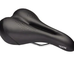 Terry Men's Liberator Y Gel Touring Saddle (Black) (Steel Rails) (173mm)