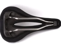 Terry Women's Butterfly Century Saddle (Black) (Titanium Rails) (152mm)