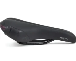 Terry Women's Butterfly Chromoly Saddle (Black) (FeC Alloy Rails) (155mm)