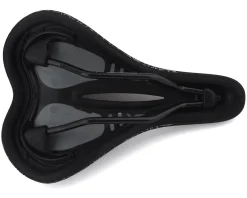 Terry Women's Cite X Gel Saddle (Black/Flower) (Steel Rails) (175mm)