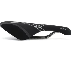 Terry Women's Corta Saddle (Black) (TI-316 Rails) (149mm)