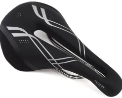 Terry Women's Corta Saddle (Black) (TI-316 Rails) (149mm)